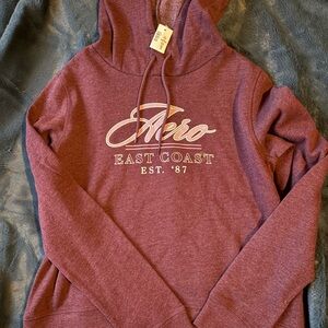 Aeropostale Red Cowl Neck Sweater